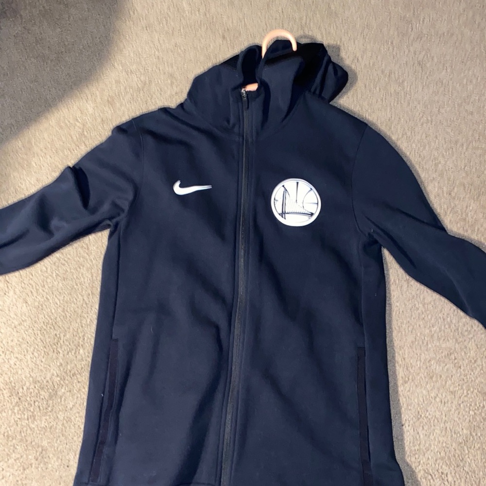Nike Gold State Warriors Jacket Size M